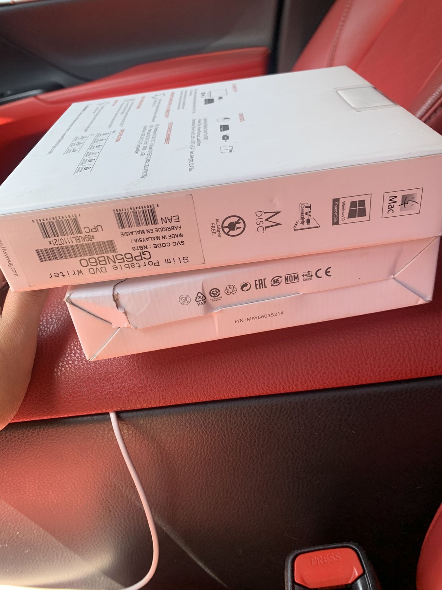 Lg portable dvd writer