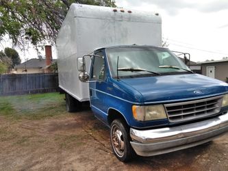 1992 ford e350 diesel box truck $2000
