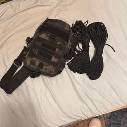Camping/ Outdoor Small Bag And Rope 