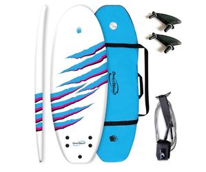 BPS Claw Strike 5'3" Soft Top Surfboard – Great for Beginners & Kids