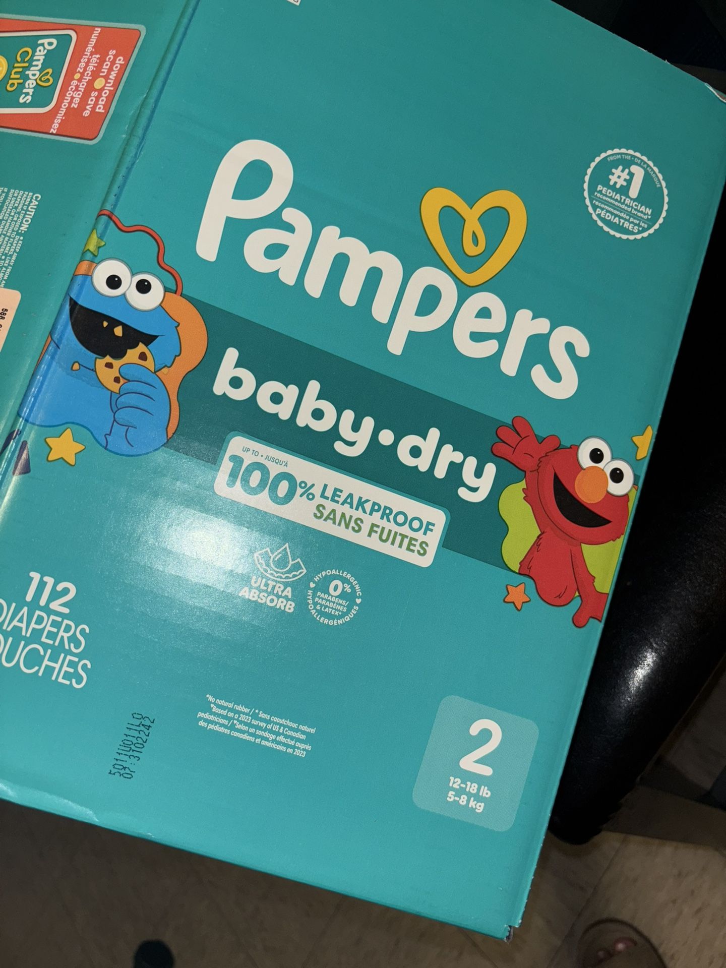 pampers size 2