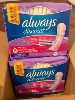 Always pads size 5 - feminine care