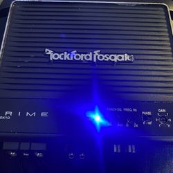 Rockford Fosgate 500w Amp