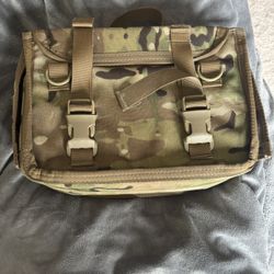 First Aid Kit In Camo Bag
