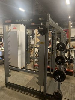 Bench/Squat Rack (With Weights!)