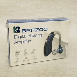 Britzgo Digital Hearing Aid Amplifier BHA-220S Blue (NEW)