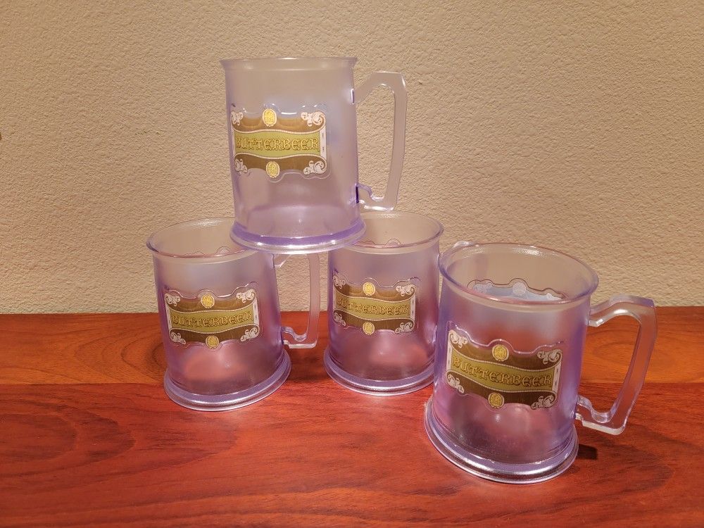 Harry Potter Universal Studios Butterbeer Mug Set/4