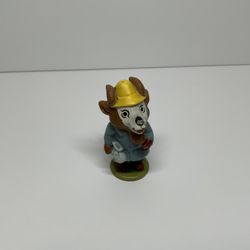 Vintage 1976 Playskool Richard Scarry Puzzletown People Farmer Alfalfa Figure