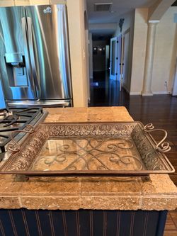 Southern Leaving Metal Tray
