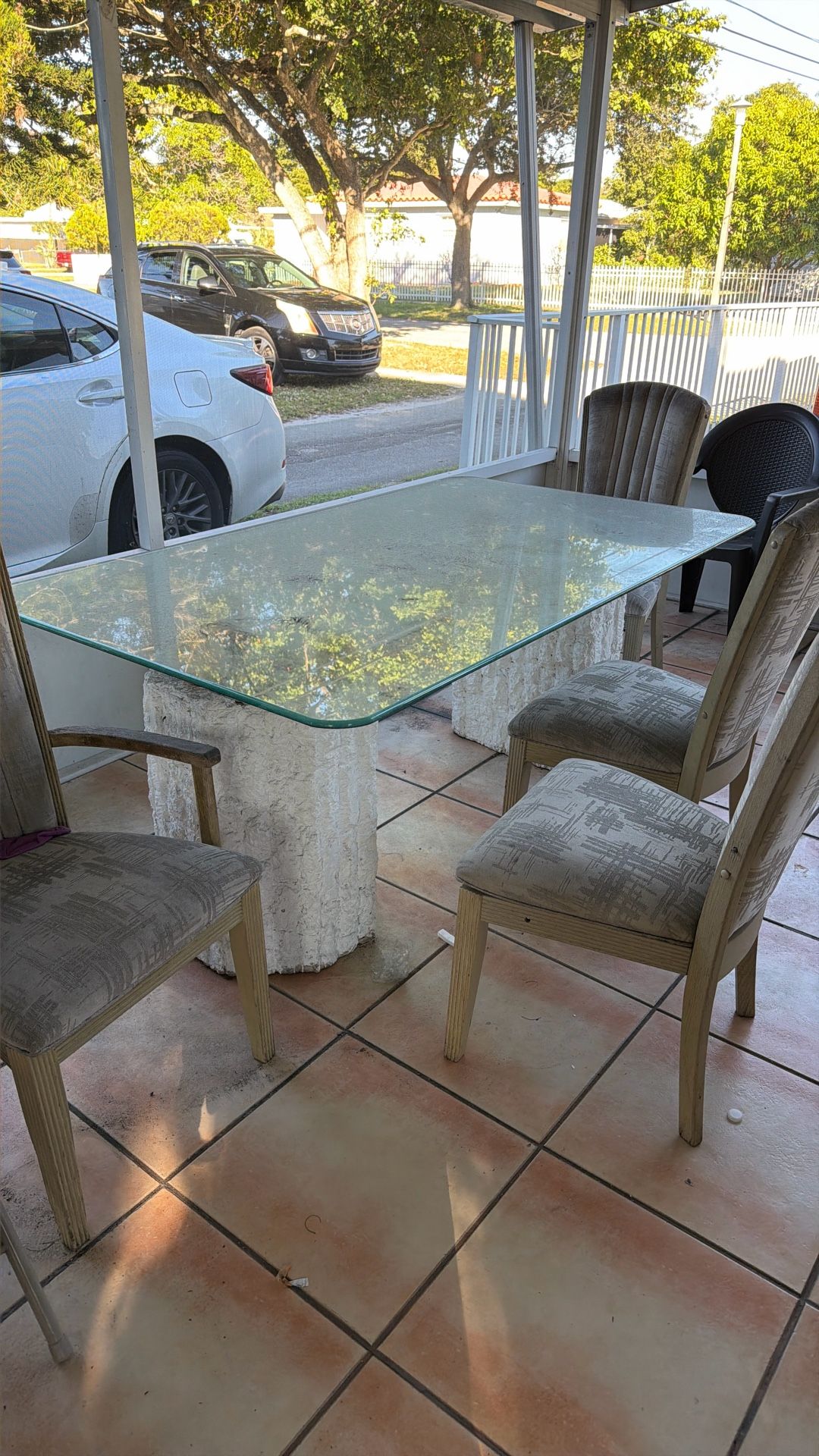 Elegant Glass Table