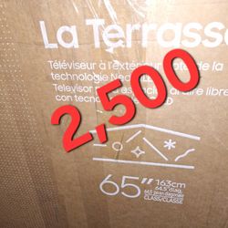 SAMSUNG 65"INCH QLED 4K THE TERRANCE OUTDOOR TV LST7D