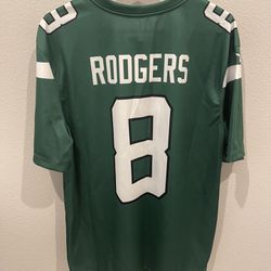 New York Jets Aaron Rodgers Jersey (Green)