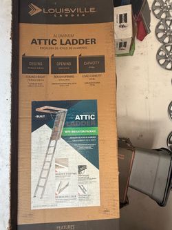 Attic Ladder New Sealed escalera plegable