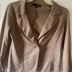 Brown Jacket Size:S For Women 
