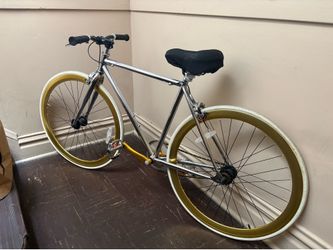 Fixie Street Bike + Ergonomic Seat Cover