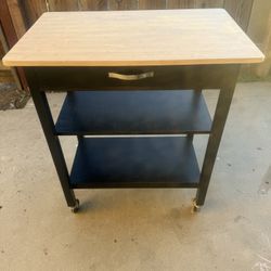 Kitchen Or Coffee Cart 