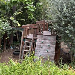Outdoor Wooden Play Set