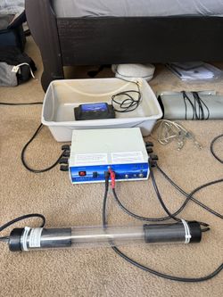 TrueRife F-117 Rife Machine Full System with Bulb, Foot Bath, Soft Pillow + Manuals