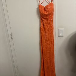 Orange Formal Dress
