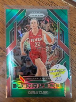 2025 Caitlin Clark prizm sp