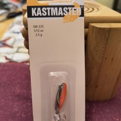 FISHING KASTMASTER 1 1/2 oz CHROME ORANGE 