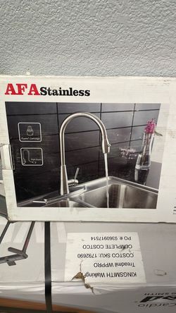 AFA Stainless Pull-Down Kitchen Faucet