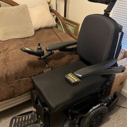 Electric Black Wheelchair