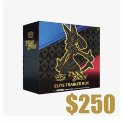 Crown Zenith Elite Trainer Box / w Case 