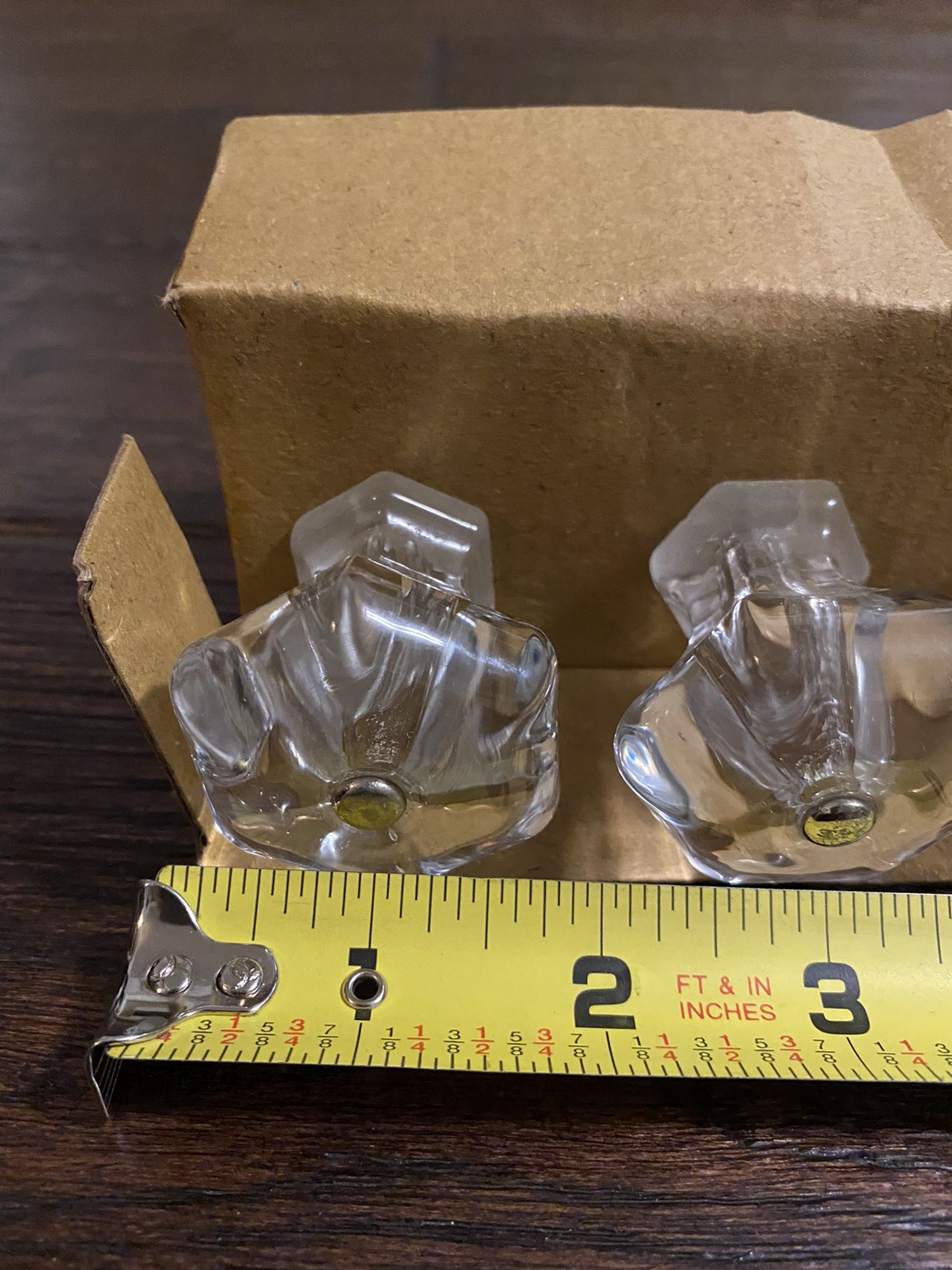 Crystal Handles For Cabinet 6 Of Them