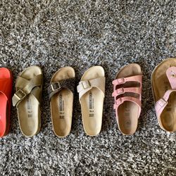 BIRKENSTOCK AUTHENTIC Lady’s.use Ones & New! Size 39. Means 8-8 1/2. Very Good Deal! $40 Each KENDALL AREA PICK UP 
