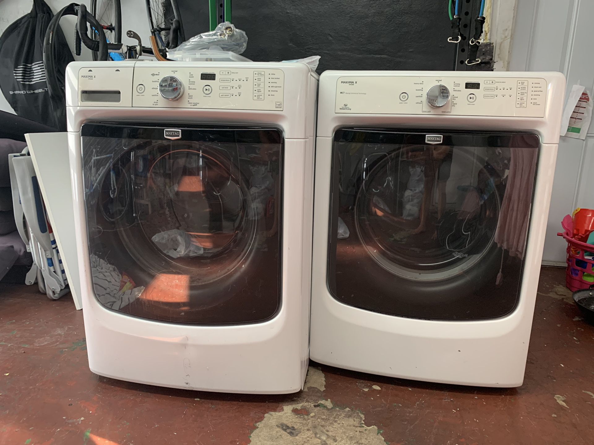 Maytag front load washer and dryer combo stackable