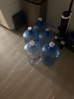 Empty water jug