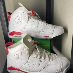 Air Jordan 6 Retro Red Oreo Sz 7y