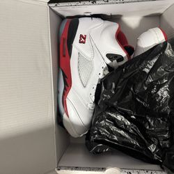 Jordan 5s Fire Red Size 6