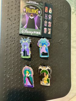 Disney Villains Pins
