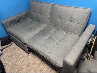 Fold out futon  and office table free
