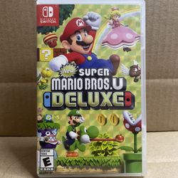 Nintendo Switch Game New Super Mario Bros U Deluxe 