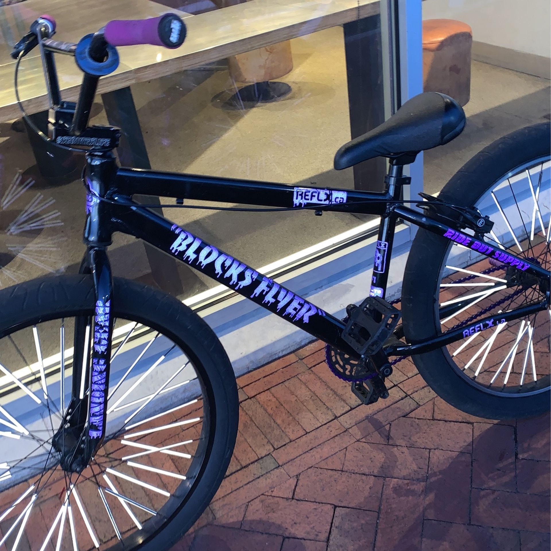 Blue Camo Blocks Flyer Se Bike With Maxxis 26 Inch for Sale in Reading, PA  - OfferUp