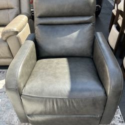 New Leather Power Recliner Chair