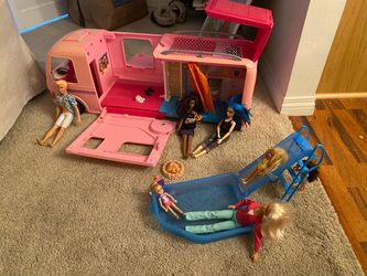 Barbie Dream Camper Playset with Dolls