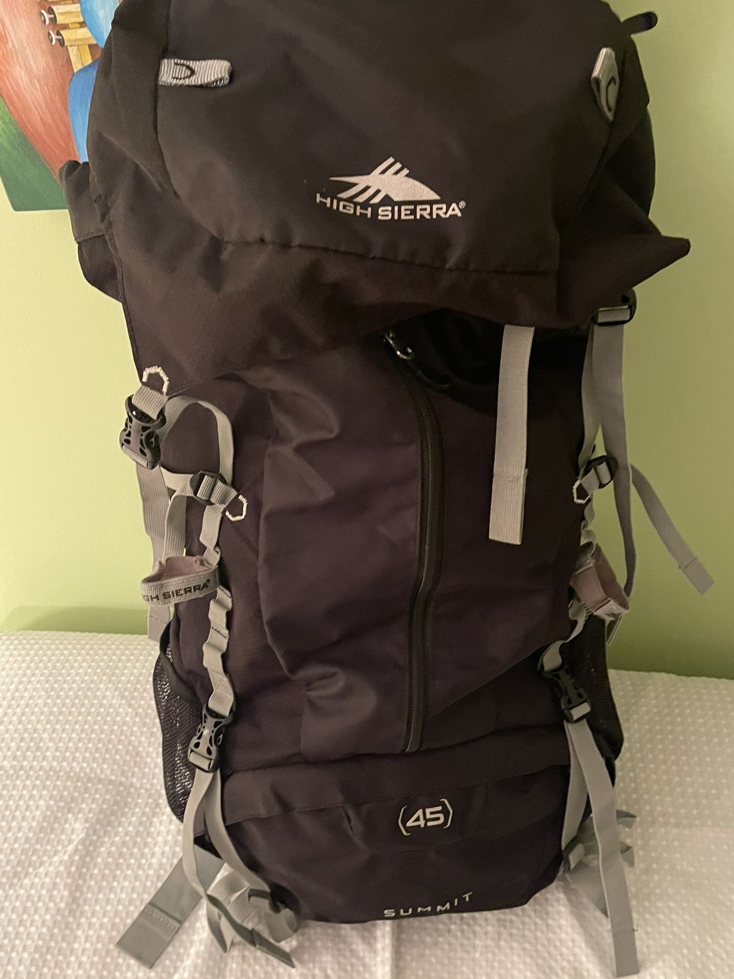 High Sierra Summit 45 Hiking-Camping Backpack 