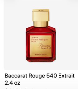 Bacharach rouge 540 perfume extrait