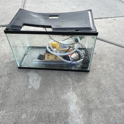 Fish Tank And Tools