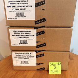 "SEALED CASE OF 20" 2025 Panini Donruss Optic Blaster Boxes