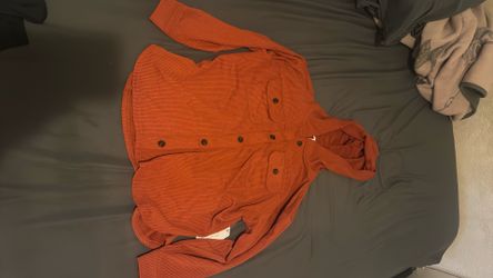 Women hooded shacket