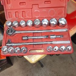 3/4" Drive Socket Set Brand New 