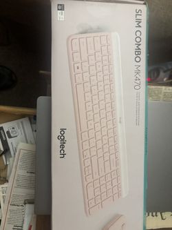Logitech wireless keyboard with mouse