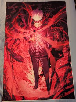 Gojo Thick Fabric Posters