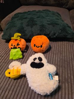 Halloween Themed Dog Toy Bundle