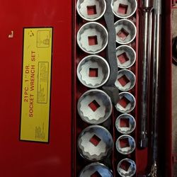 1" Drive Socket Set 